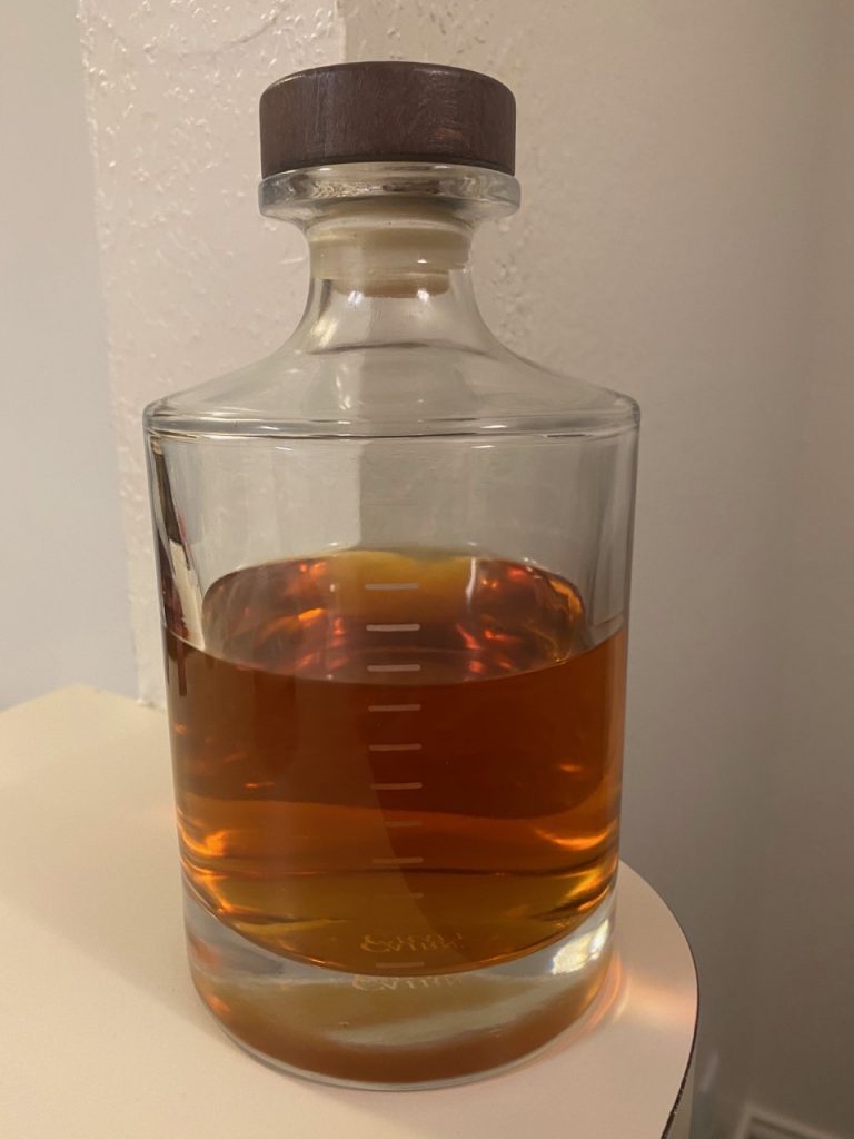 infinity whiskey bottle